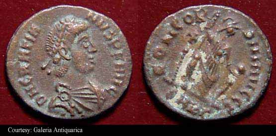 монета Древнего Рима