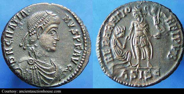 монета Древнего Рима