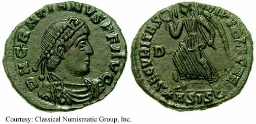 монета Древнего Рима