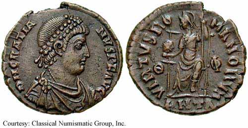 монета Древнего Рима