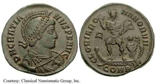 монета Древнего Рима