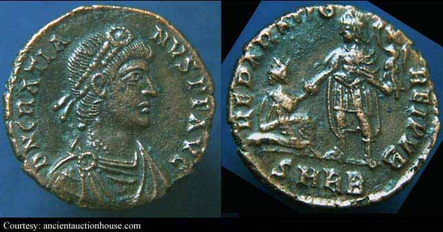 монета Древнего Рима