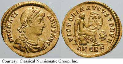 монета Древнего Рима