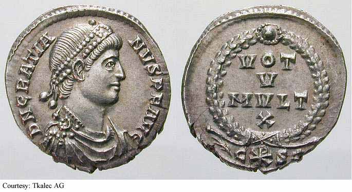 монета Древнего Рима