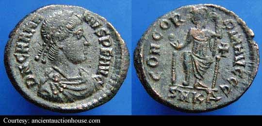 монета Древнего Рима