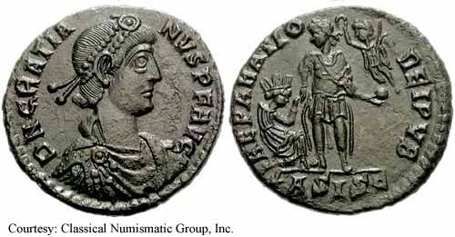 монета Древнего Рима