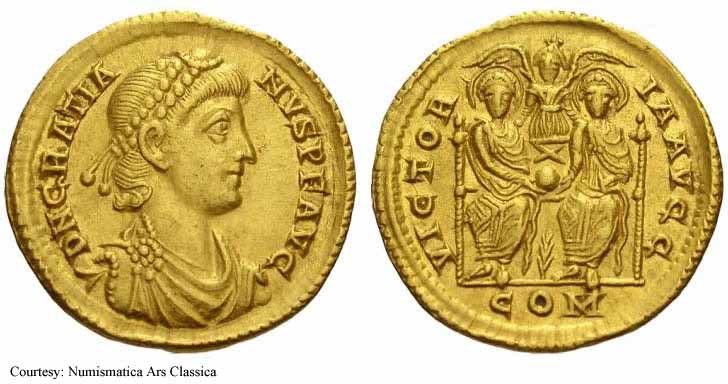 монета Древнего Рима