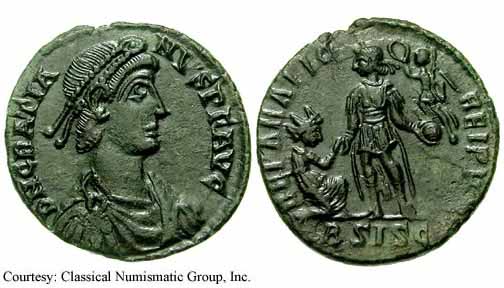 монета Древнего Рима