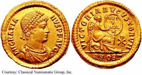 монета Древнего Рима