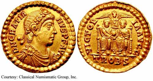 монета Древнего Рима