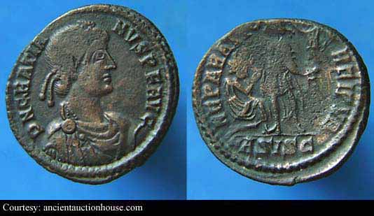 монета Древнего Рима