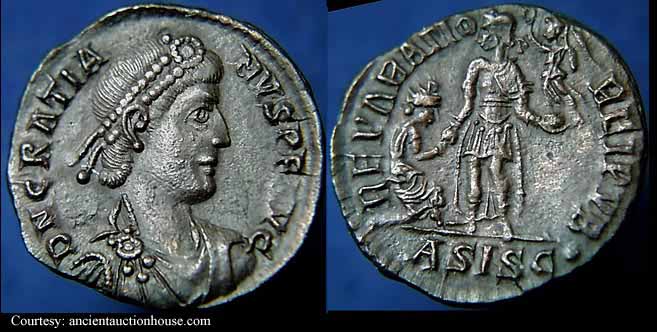 монета Древнего Рима