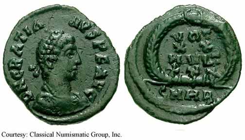 монета Древнего Рима