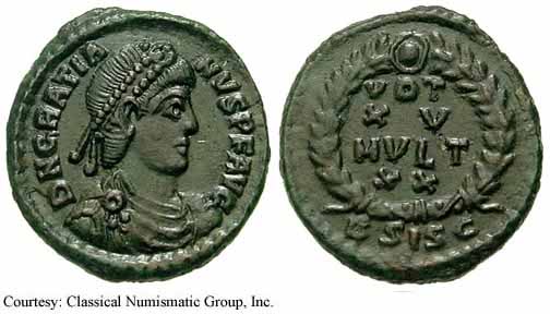 монета Древнего Рима