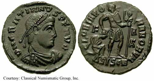 монета Древнего Рима