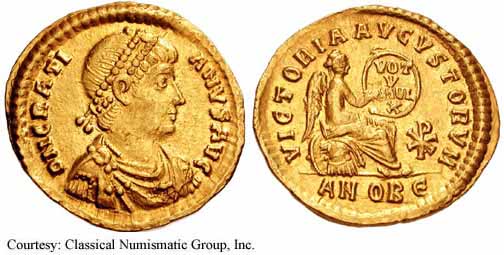 монета Древнего Рима