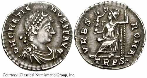 монета Древнего Рима