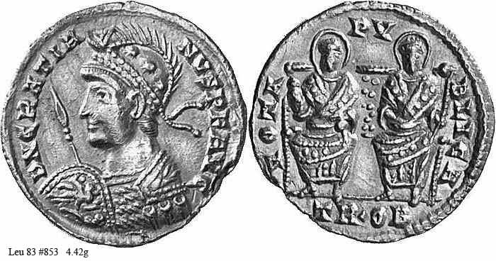 монета Древнего Рима