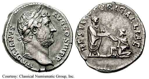 монета Древнего Рима