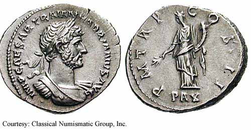 монета Древнего Рима