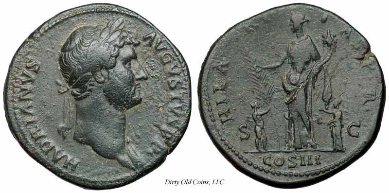 монета Древнего Рима