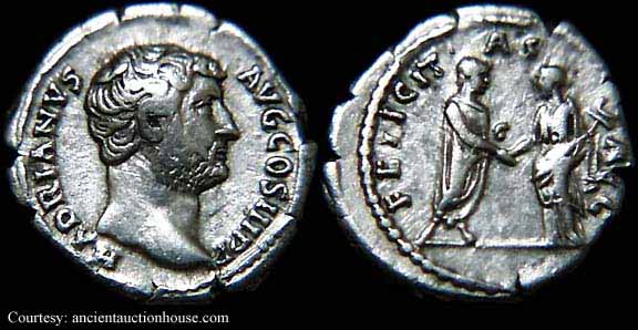 монета Древнего Рима