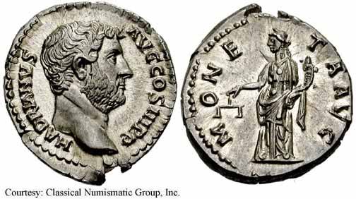 монета Древнего Рима