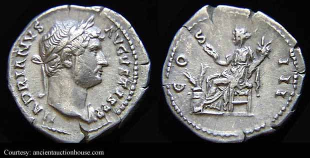 монета Древнего Рима