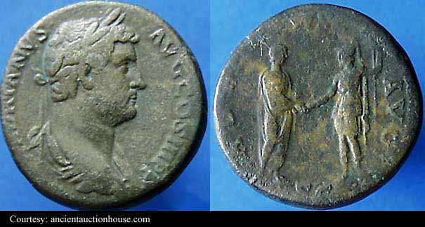 монета Древнего Рима