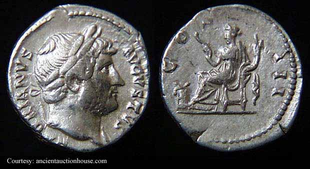 монета Древнего Рима