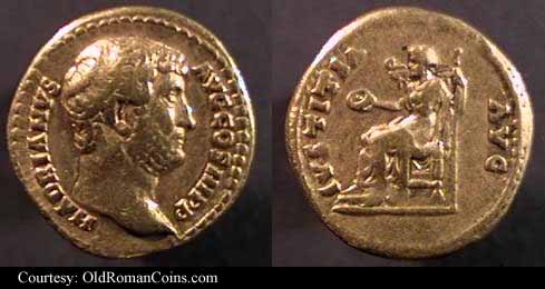 монета Древнего Рима