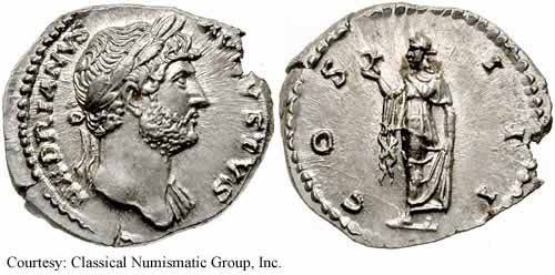 монета Древнего Рима