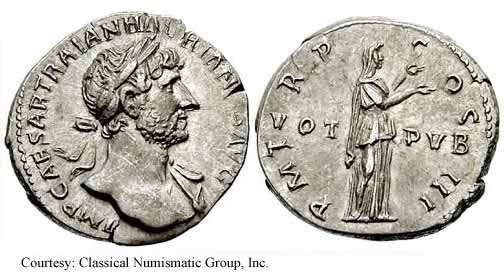 монета Древнего Рима