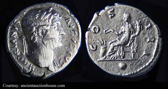 монета Древнего Рима