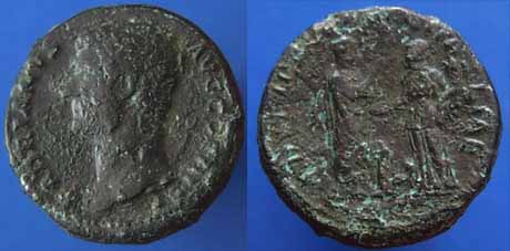 монета Древнего Рима