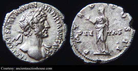 монета Древнего Рима