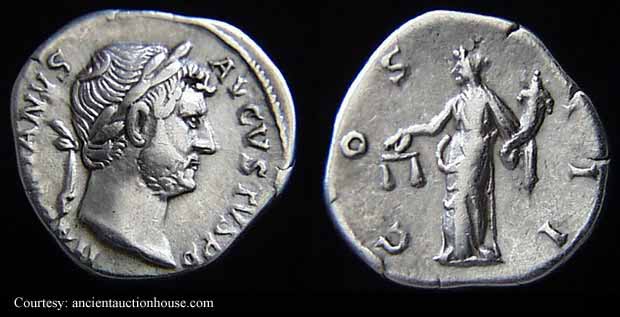 монета Древнего Рима