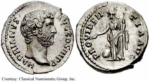 монета Древнего Рима