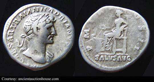 монета Древнего Рима