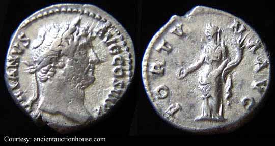 монета Древнего Рима