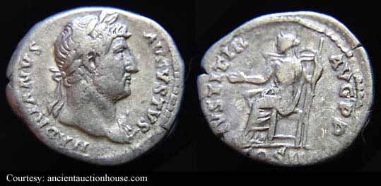 монета Древнего Рима