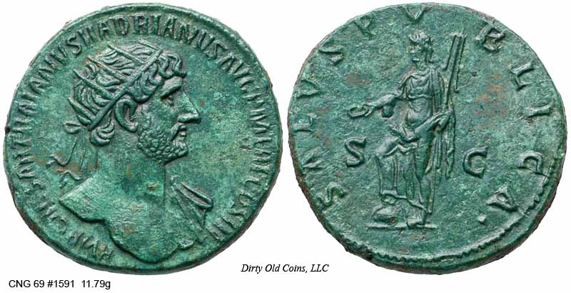 монета Древнего Рима