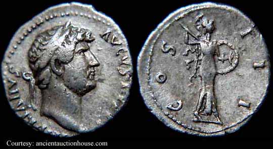 монета Древнего Рима