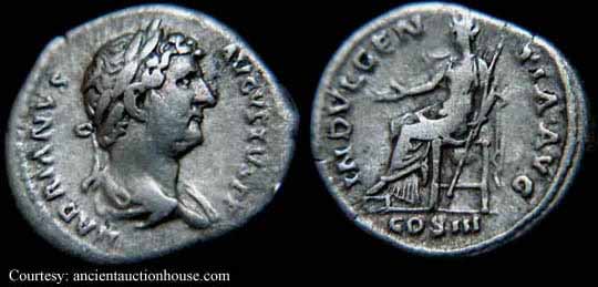 монета Древнего Рима