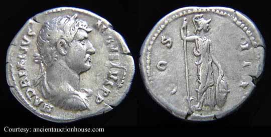 монета Древнего Рима