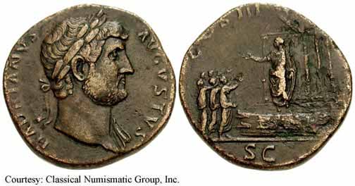 монета Древнего Рима