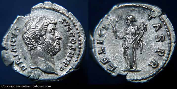 монета Древнего Рима