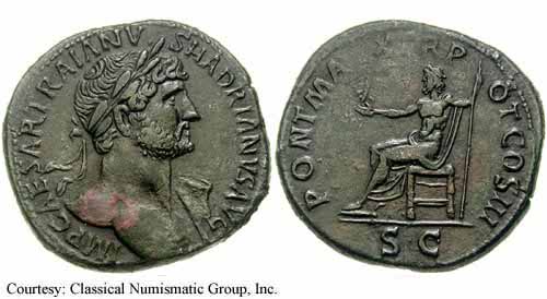 монета Древнего Рима