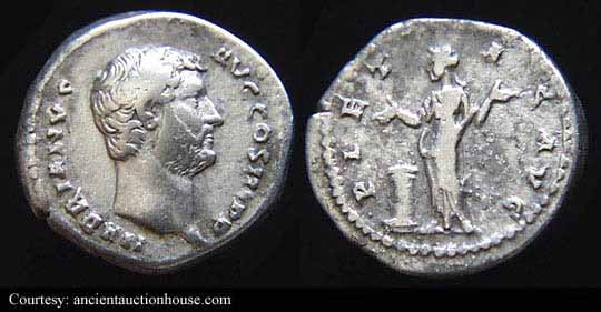 монета Древнего Рима