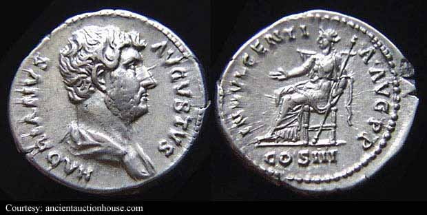 монета Древнего Рима